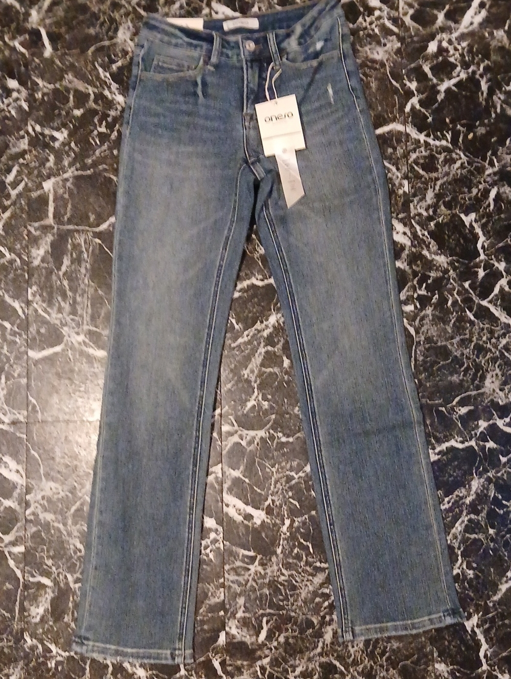 Women's Blue Boot-Leg Jeans - Oneso